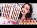 NEW Colourpop Lux Lipsticks! All 24 Lip Swatches!!