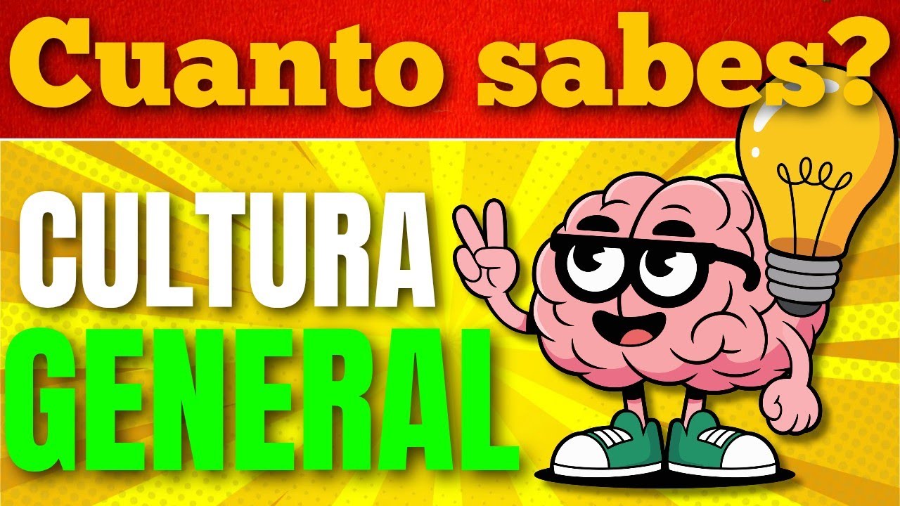 Test de CULTURA GENERAL,Que tanto sabes? #culturageneral 