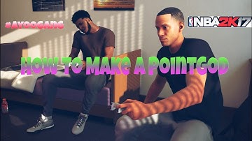 NBA 2K17| OVER POWERED MYPLAYER CREATION!!! + Best Signature 6.6 PointGod