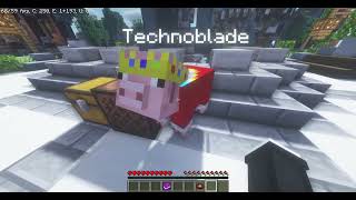 Technoblade Easter Egg. (Minecraft)