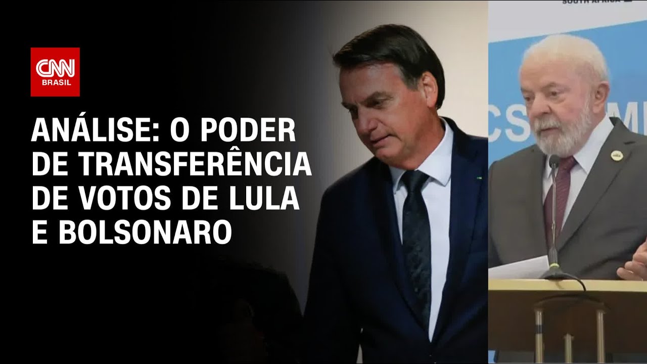 Análise: O poder de transferência de votos de Lula e Bolsonaro | WW