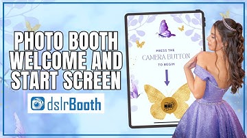 Create a Custom Start & Welcome Screen for dslrBooth Using Canva – Easy Tutorial!
