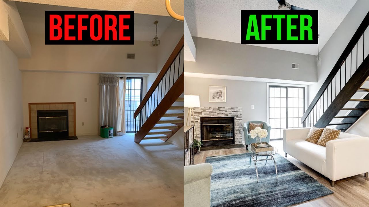 Modern Condo Renovation | Before And After - YouTube