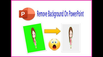 លុបផ្ទៃខាងក្រោយរូបភាពនៅលើកម្មវិធី PowerPoint | How to Remove Background in PowerPoint