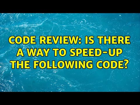 Code Review: Is