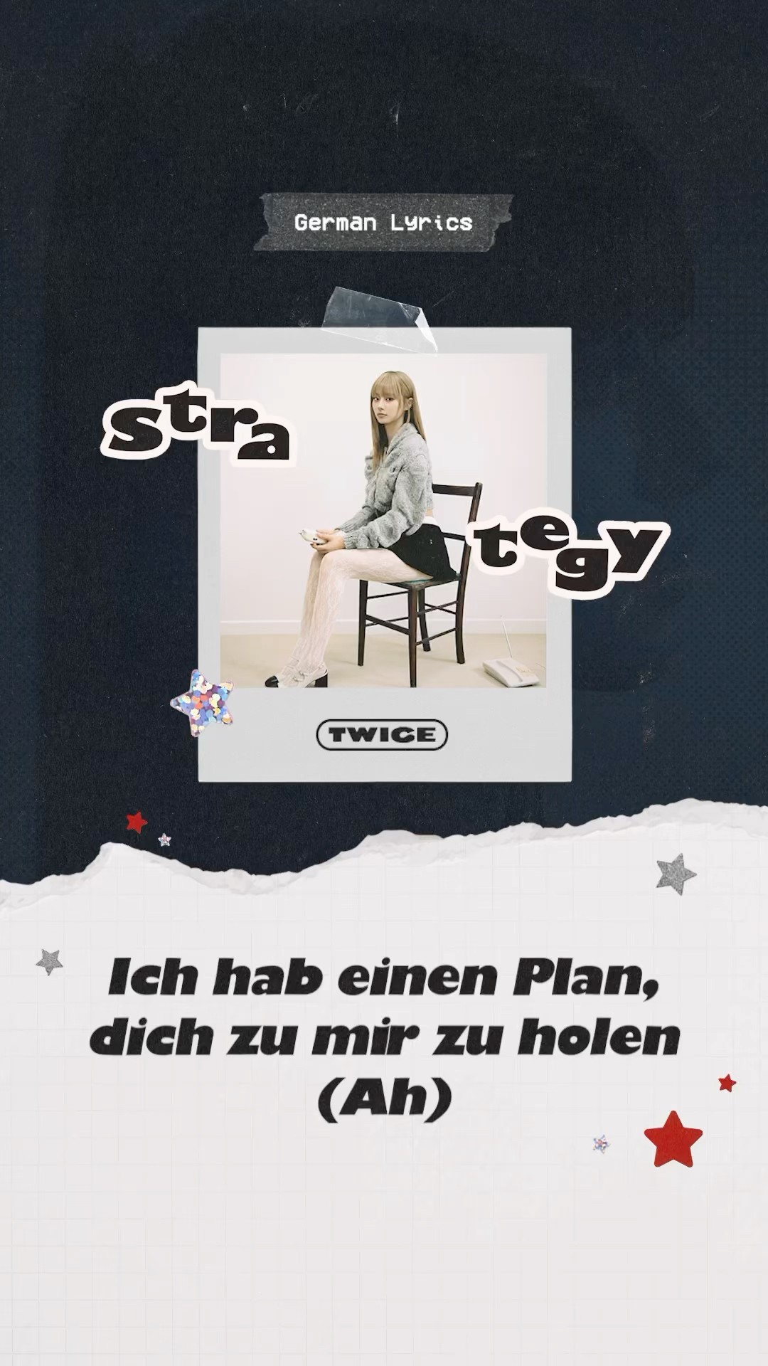 TWICE “Strategy (feat. Megan Thee Stallion)” Official Lyric Video (German)#TWICE #트와이스 #STRATEGY