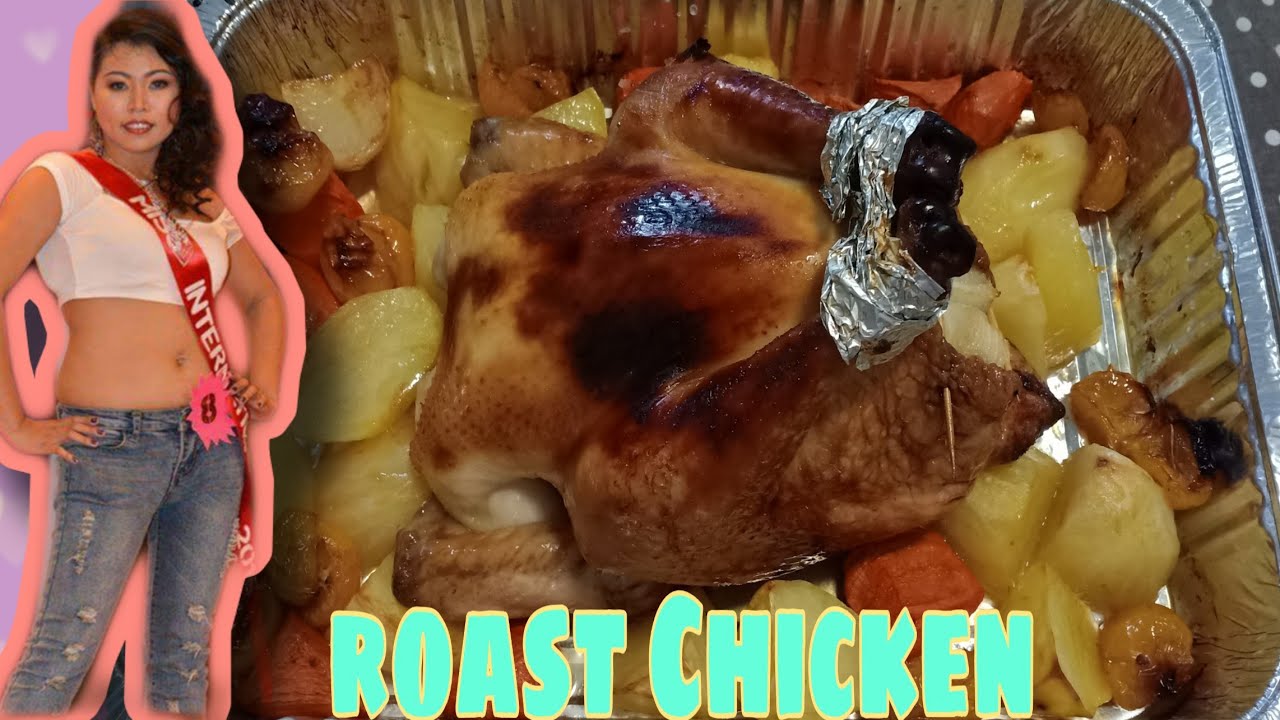 HOW TO MAKE ROAST CHICKEN | EASY RECIPE | BUDGET MEAL - YouTube