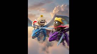 💥 EPIC ROCK BATTLE IN THE SKY! King Cade vs. King Rocky! Dragon Duel 🐉⚔️