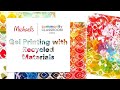 Online Class: Gel Printing with Recycled Materials | Michaels