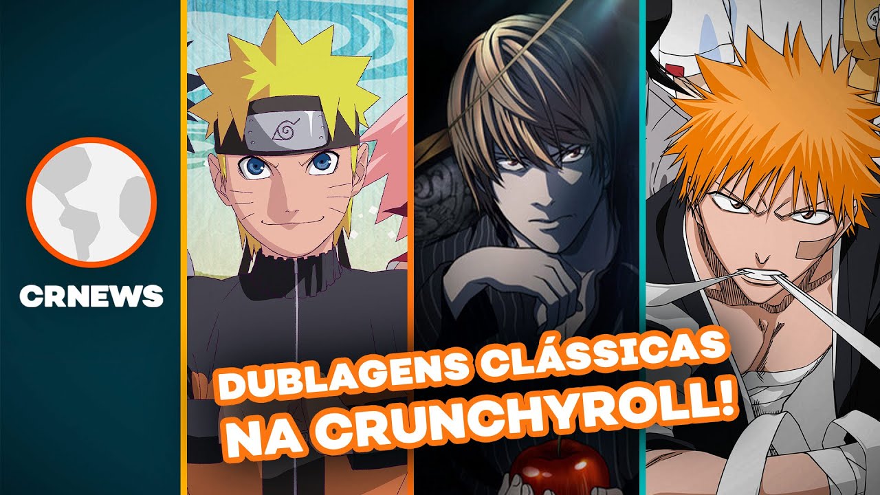 Naruto Shippuden e Bleach tem dublagem brasileira confirmada - Crunchyroll  Notícias