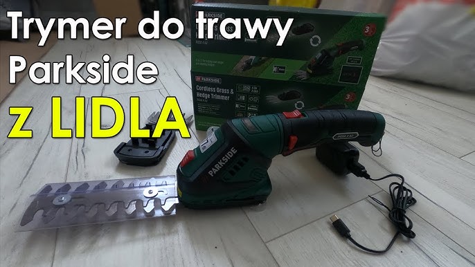Lidl PARKSIDE ® PGSA 4 Battery grass and shrub shears Unboxing and Test Akku  Gras- & Strauchschere - YouTube