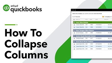 How to Collapse Columns in Summary Report | QuickBooks Desktop 2020