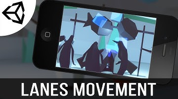 Unity 2017 - Lanes Movement - Subway Skater!  - 2 [C#][Tutorial]