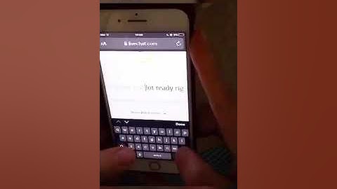 Livechat Typing Test on Mobile