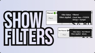 How to show the applied Filters in a Power BI tooltip
