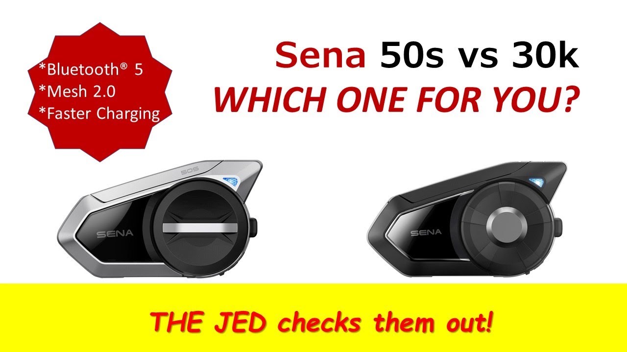 Sena 50s vs Sena 30k: The Jed Reviews!