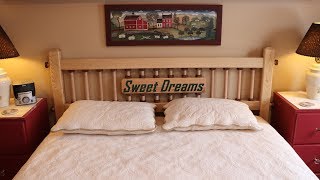 Building An Industrial look Headboard Part 3