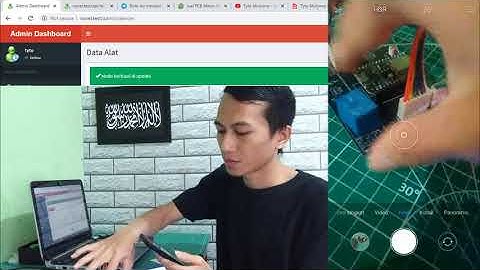 PREVIEW PROJECT SISTEM RFID ABSENSI + DOORLOCK ACCESS + NOTIF TELEGRAM BOT