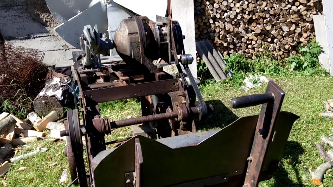 wood splitter YouTube