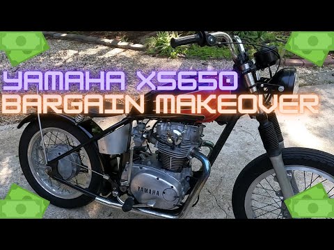 Video: Yamaha XS 650 Icon Low, Down & Shifty, gebaut um anzugeben und den Fahrer zu quälen