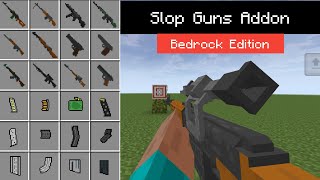 Slop Guns Addon - Minecraft Bedrock Edition Guns Mod screenshot 1