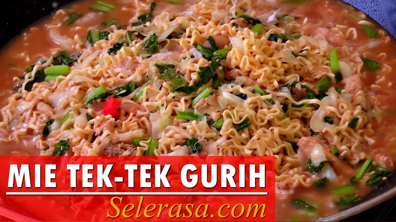 Cara Membuat Mie Tek Tek Indomie Goreng Berbagai Teks 