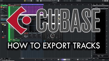 How To Export Tracks In Cubase l Quick & Easy l Cubase Tutorial