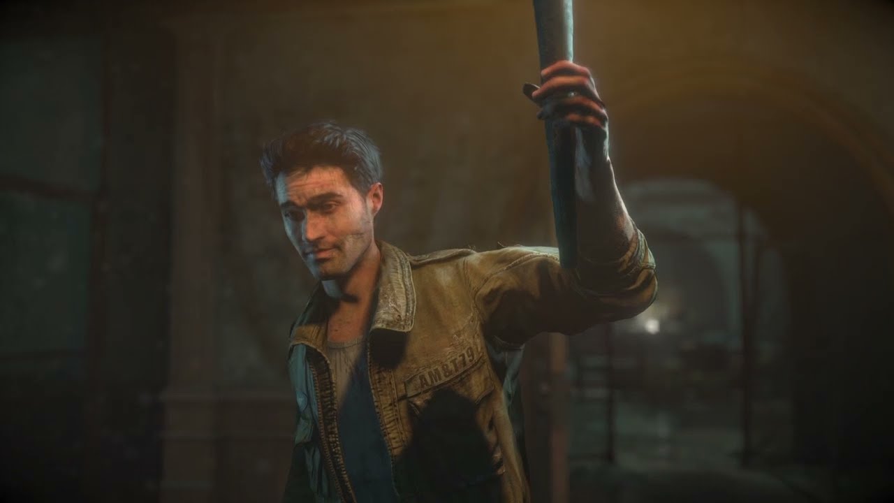 Mike fights off against the Wendigos in the Sanatorium-Until Dawn