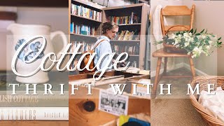 Thrift With Me for Cottage Style Home Decor l Styling Thrifted Home Decor screenshot 4