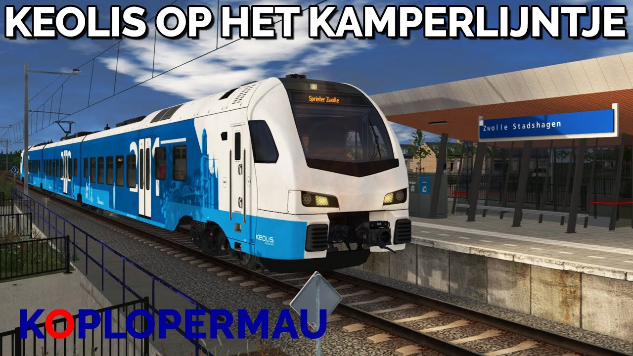 Train Simulator 2022: Met Keolis van Zwolle naar Kampen en terug!