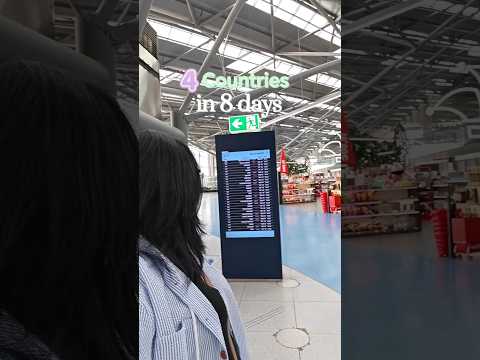 4 County in 8 days | Europe travel