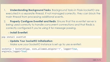 Resolving flask-socketio Issues: Emitting from Background Tasks Made Easy