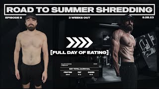 FULL DAY OF EATING TO GET SHREDDED | Road to Summer Shredding Ep. 8