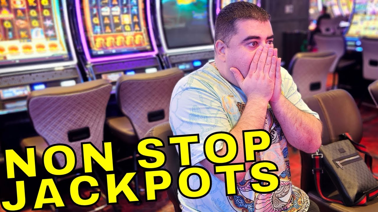 NON STOP JACKPOTS On High Limit Dollar Storm Slot Machine
