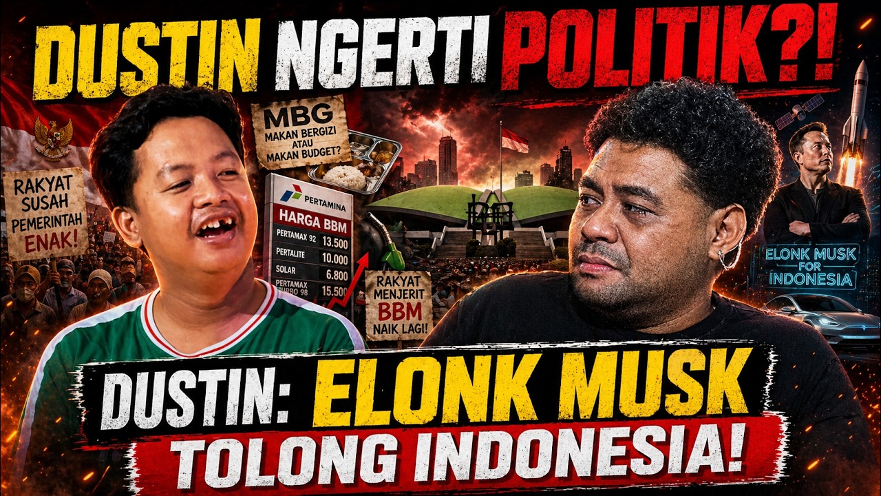 Purbaya sungkem. Dustin bedah masalah ekonomi Indonesia. | AMANYA ...