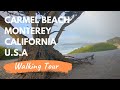 USA Walking Tours - Carmel Beach in Monterey, California -