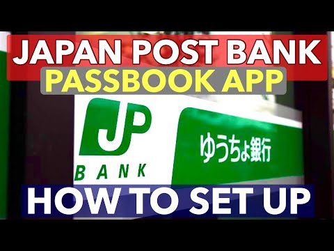 HOW TO SIGN UP AND REGISTER | JAPAN POST BANK PASSBOOK APP