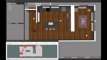 Baxter on Wheelchair in Gazebo using Voice Based Flexible Control