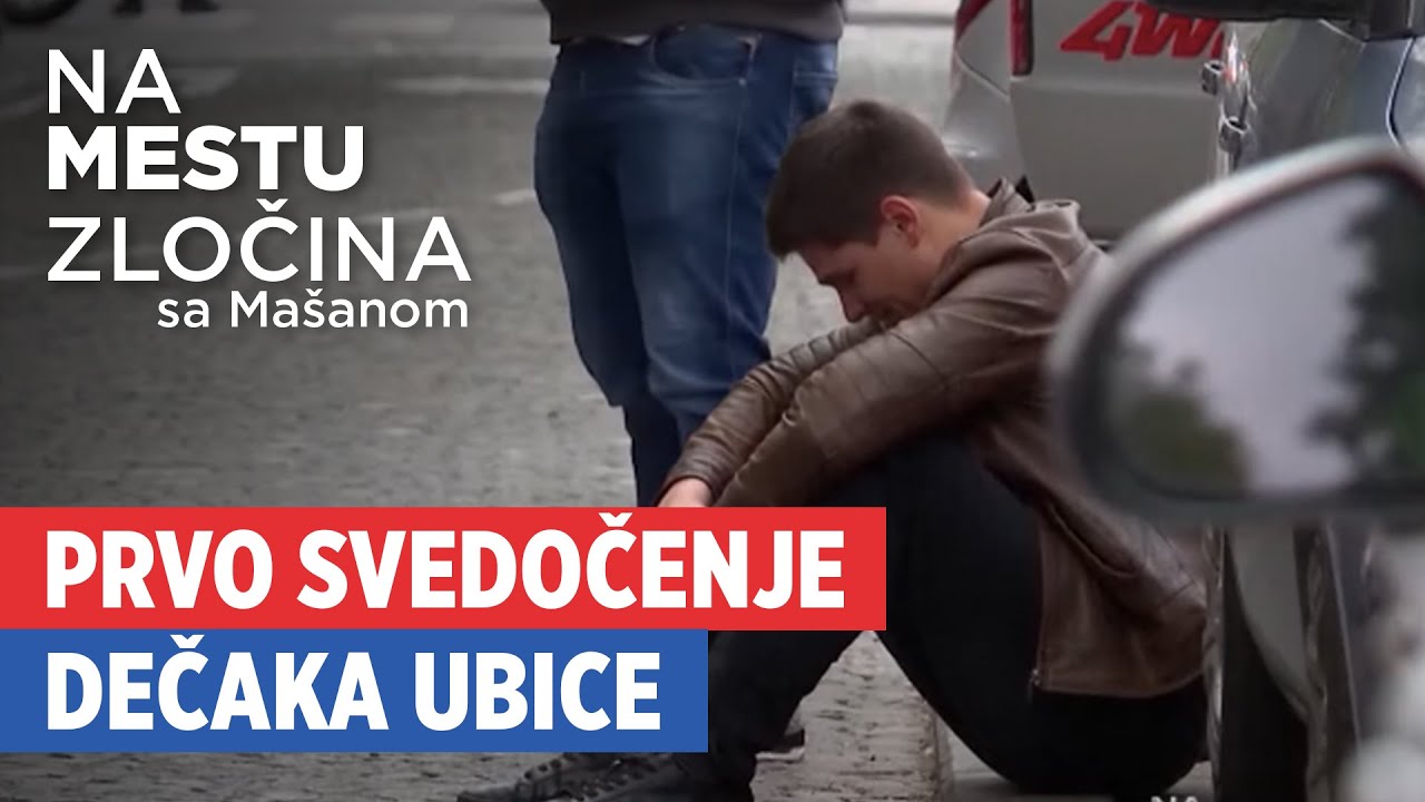 Prvo svedočenje dečaka ubice | Na mestu zločina sa Mašanom