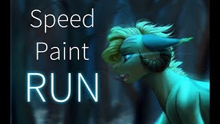 SpeedPaint - Run - for Kai Kamoi