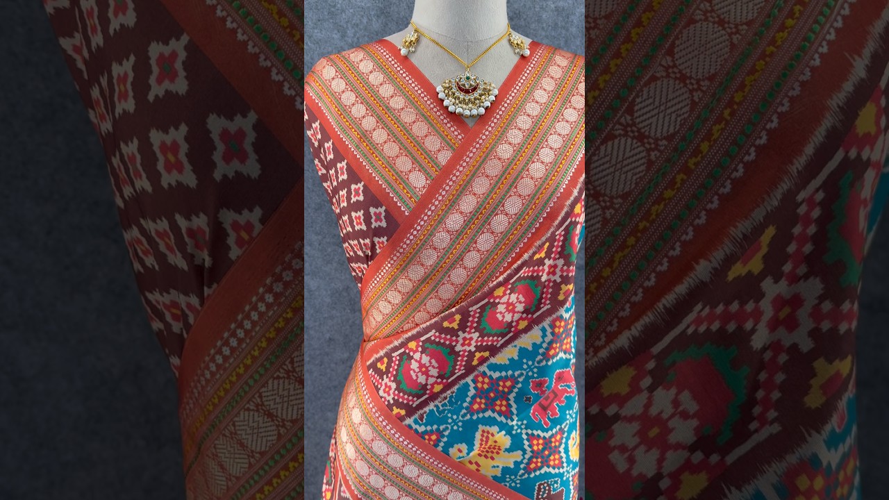 Designer Patola Sarees – Printed Collection