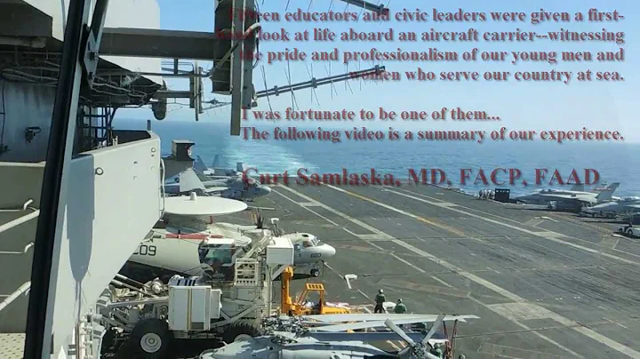 U.S.S. Nimitz Distinguished Visitor Program, Part 1