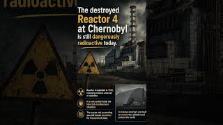 Chernobyl Is Still Dangerously Radioactive Today ☢️ #factsyoudontknow #facts #science #didyouknow