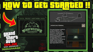 How to GET STARTED with NEW Project Overthrow Story in San Andreas Mercenaries DLC GTA 5 Online 2023