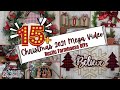Christmas 2021 Mega Video - Christmas Crafting - Wreaths/Bows/Signs and more!
