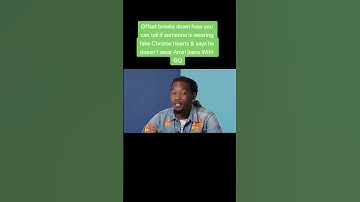 Thumbnail of OFFSET Breaks Down How to Tell If Someone Is Wearing Fake Chrome Hearts