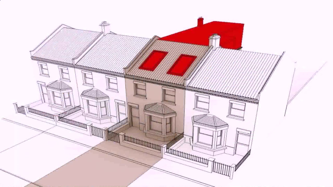 Hipped Roof Loft Conversion Plans YouTube