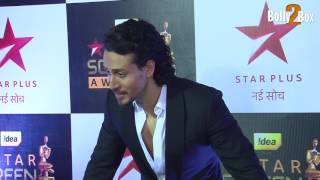 Tiger Shroff at Star Screen Awards 2016