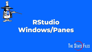 RStudio IDE Windows/Panes
