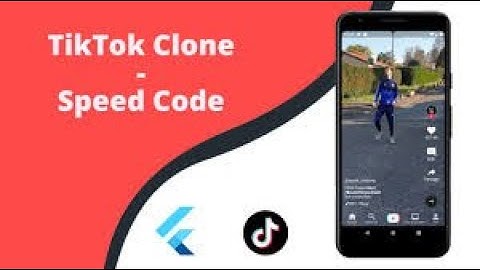 TikTok Clone App in flutter || Speed Code ||